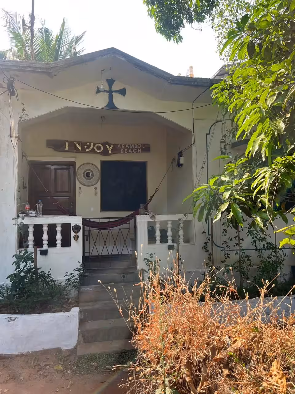 2BHK private pool villa for rent near Arambol Beach North Goa